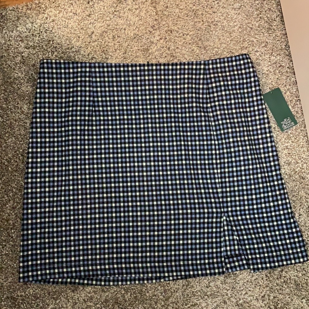 Wild Fable Plaid Mini Skirt